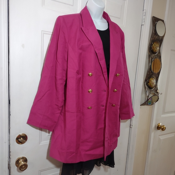 Jessica London Pink Blazer. Size 18 - Picture 8 of 14